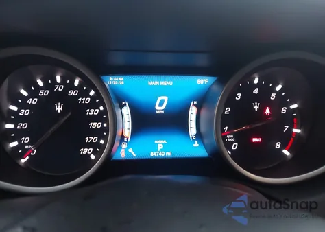 2020 Maserati Ghibli из США, поврежденный, VIN ZAM57XSA7L1344497